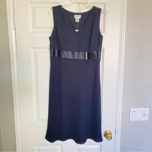 NWT Women's Black Ann Taylor Loft Formal Sleeveless Cocktail Dress Size 8
